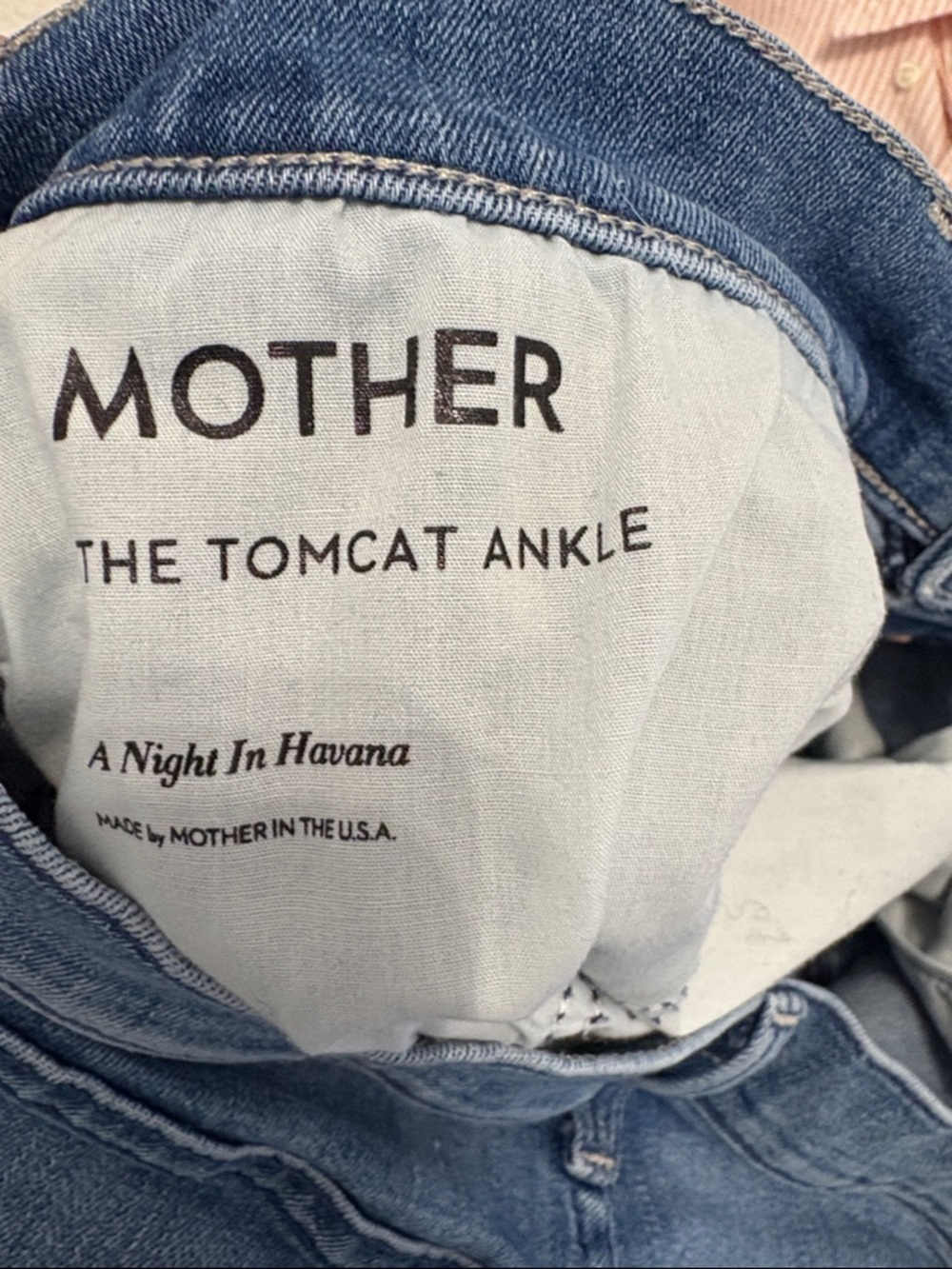 Mother jeans women’s the tomcat ankle jeans size 34 - Picture 6 of 7